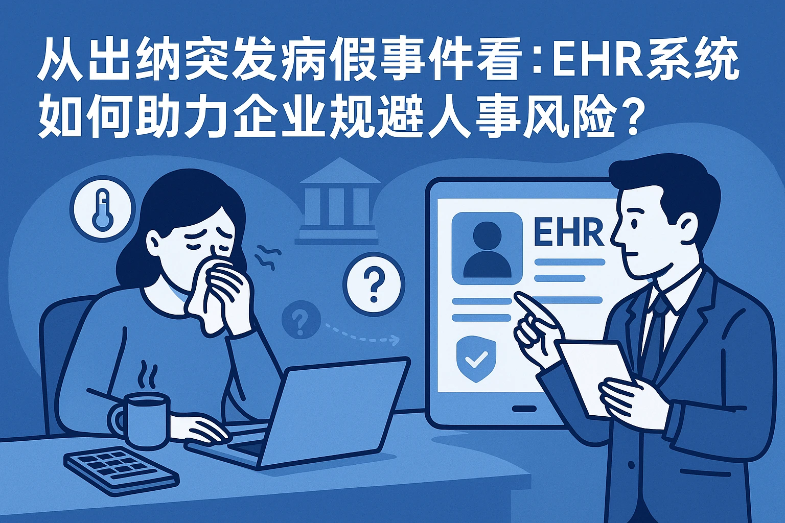 从出纳突发病假事件看：ehr系统如何助力企业规避人事风险？
