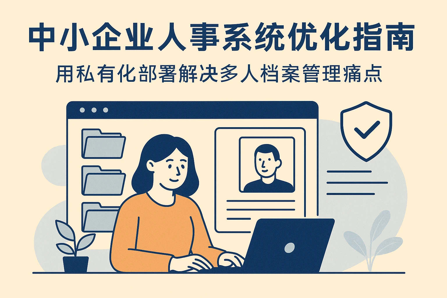 中小企业人事系统优化指南：用私有化部署解决多人档案管理痛点