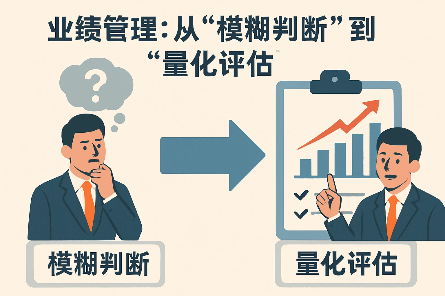2. 业绩管理：从“模糊判断”到“量化评估”