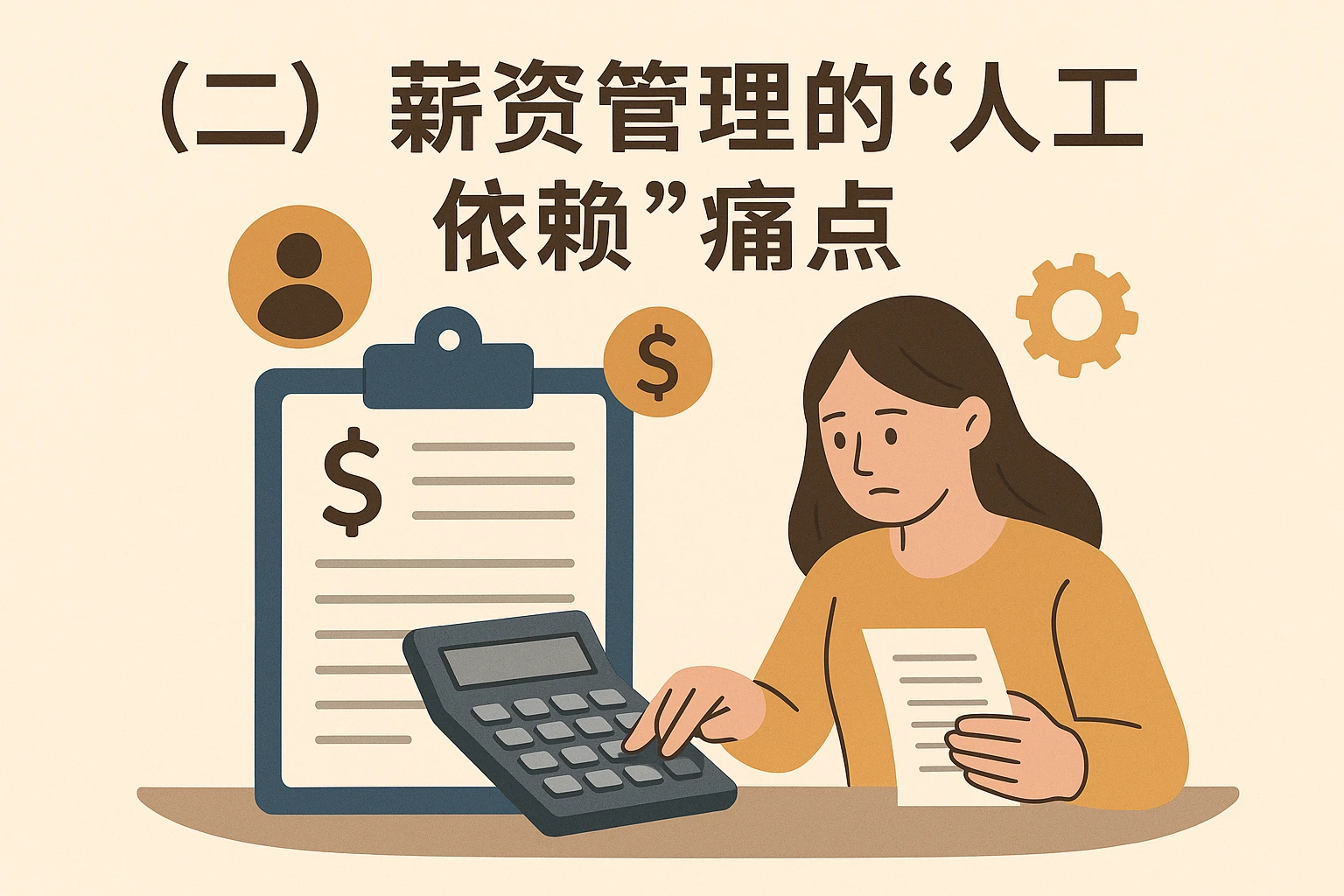 （二）薪资管理的“人工依赖”痛点
