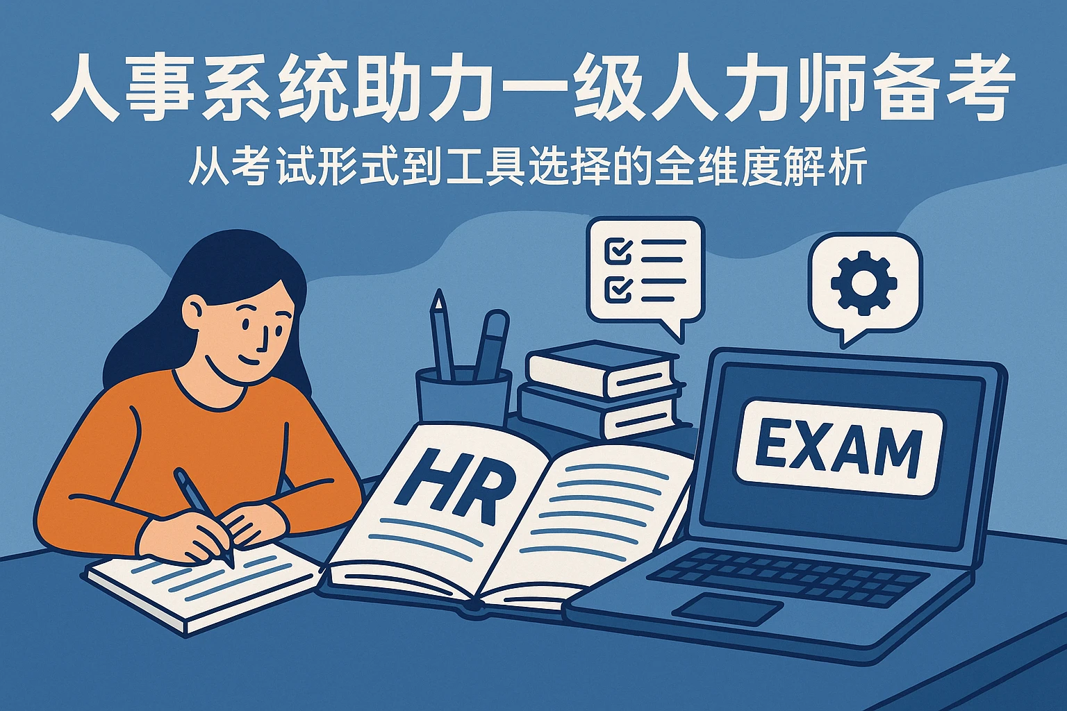 人事系统助力一级人力师备考：从考试形式到工具选择的全维度解析