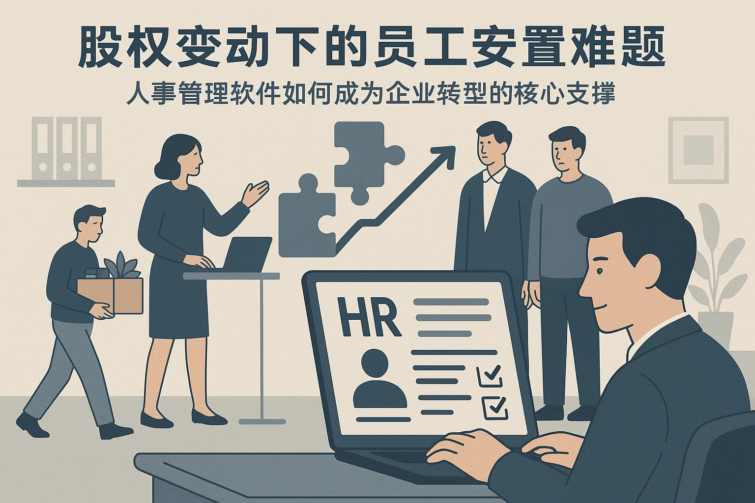 股权变动下的员工安置难题：人事管理软件如何成为企业转型的核心支撑