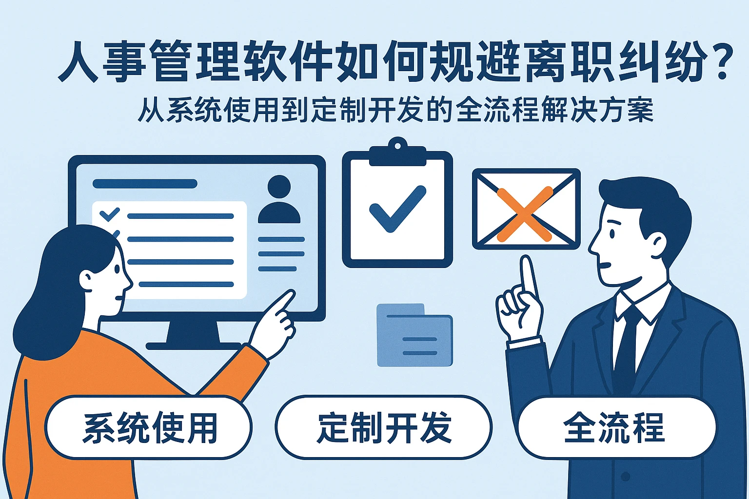 人事管理软件如何规避离职纠纷？从系统使用到定制开发的全流程解决方案