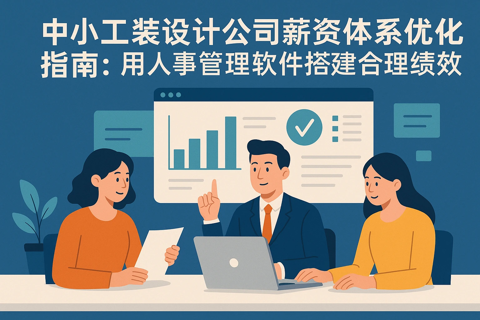 中小工装设计公司薪资体系优化指南：用人事管理软件搭建合理绩效框架