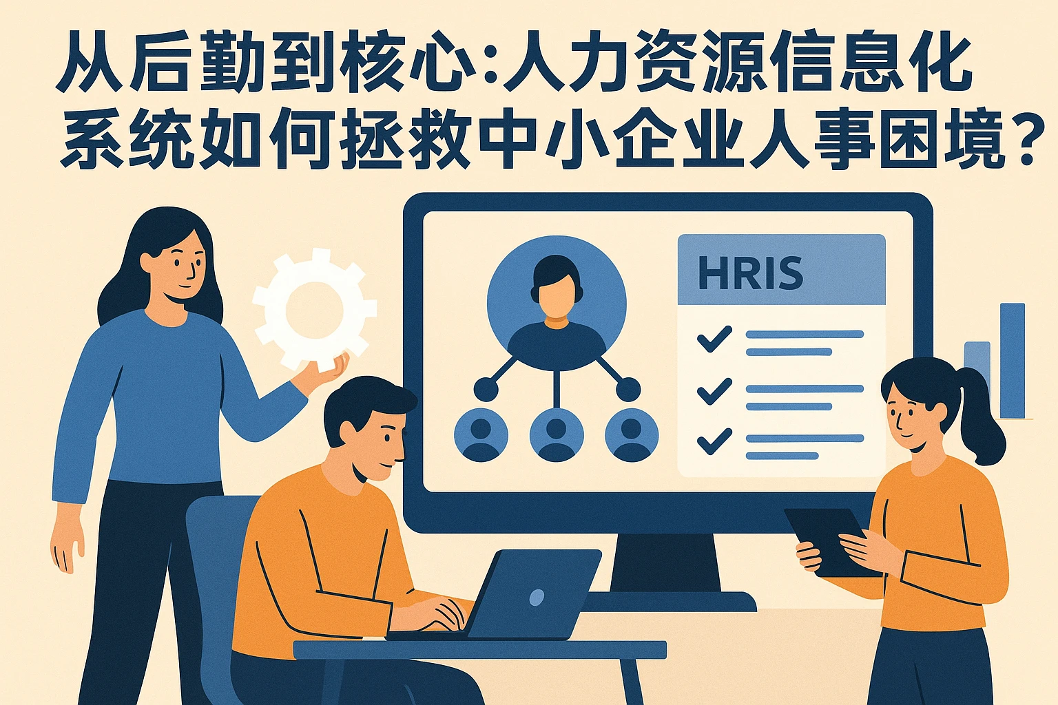 从后勤到核心：人力资源信息化系统如何拯救中小企业人事困境？