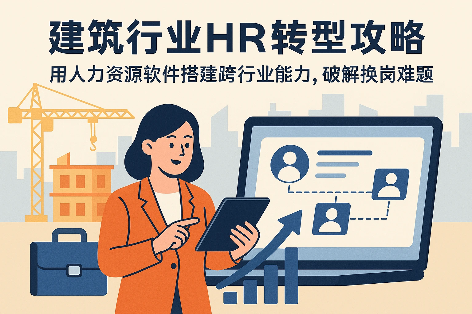 建筑行业HR转型攻略：用人力资源软件搭建跨行业能力，破解换岗难题