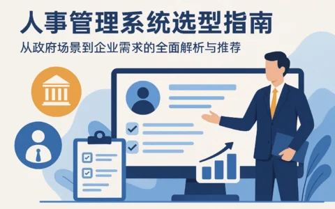 人事管理系统选型指南：从政府场景到企业需求的全面解析与推荐