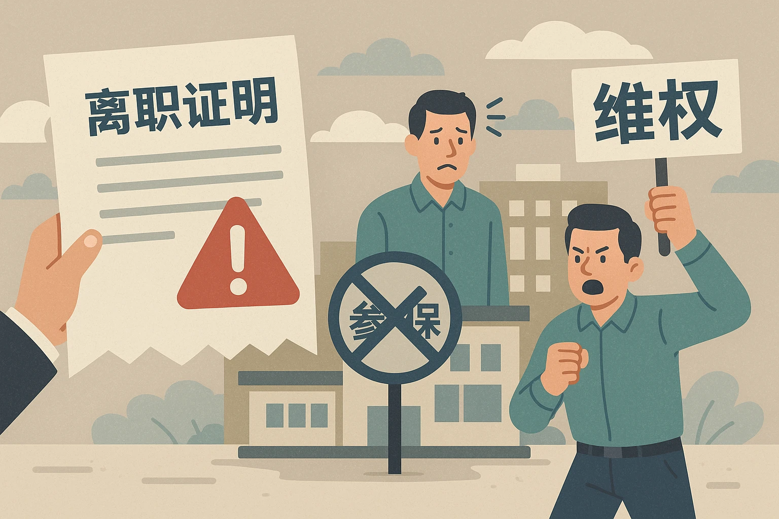 2. 离职证明延误：下家参保受阻、员工维权的“隐患”