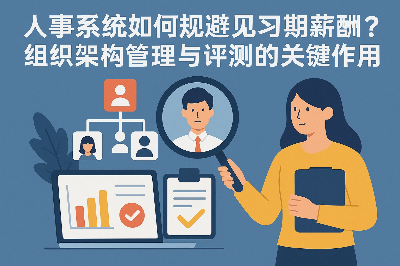 人事系统如何规避见习期薪酬风险？组织架构管理与评测的关键作用