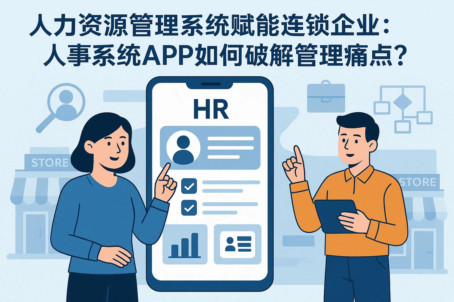 人力资源管理系统赋能连锁企业：人事系统APP如何破解管理痛点？