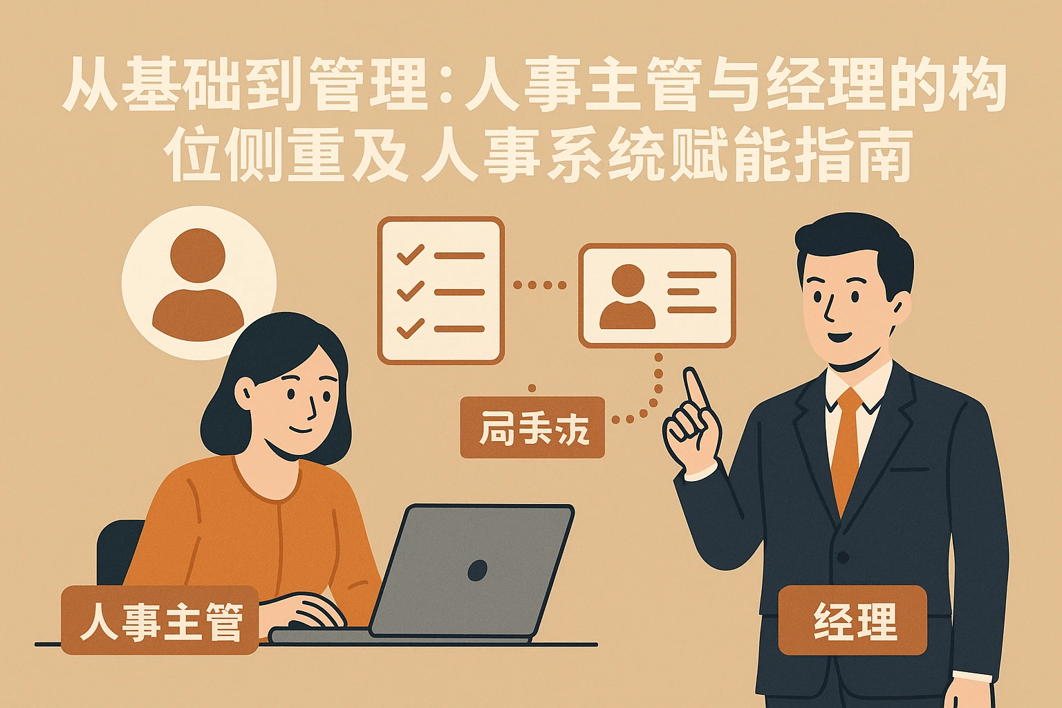 从基础到管理：人事主管与经理的岗位侧重及人事系统赋能指南