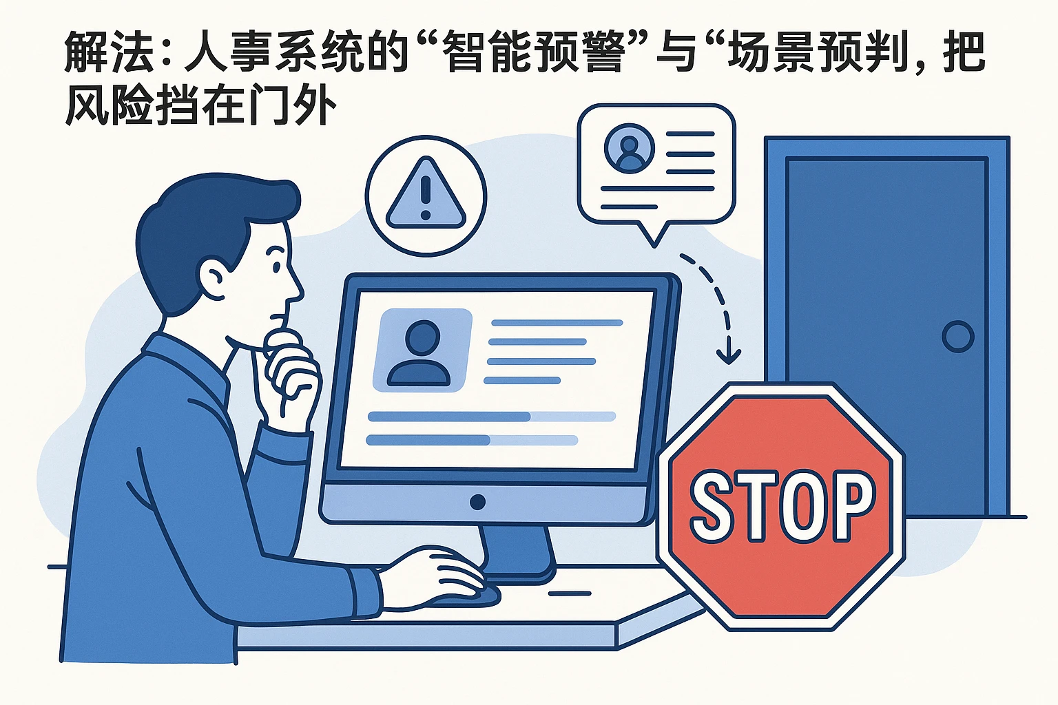 2. 解法：人事系统的“智能预警”与“场景预判”，把风险挡在门外