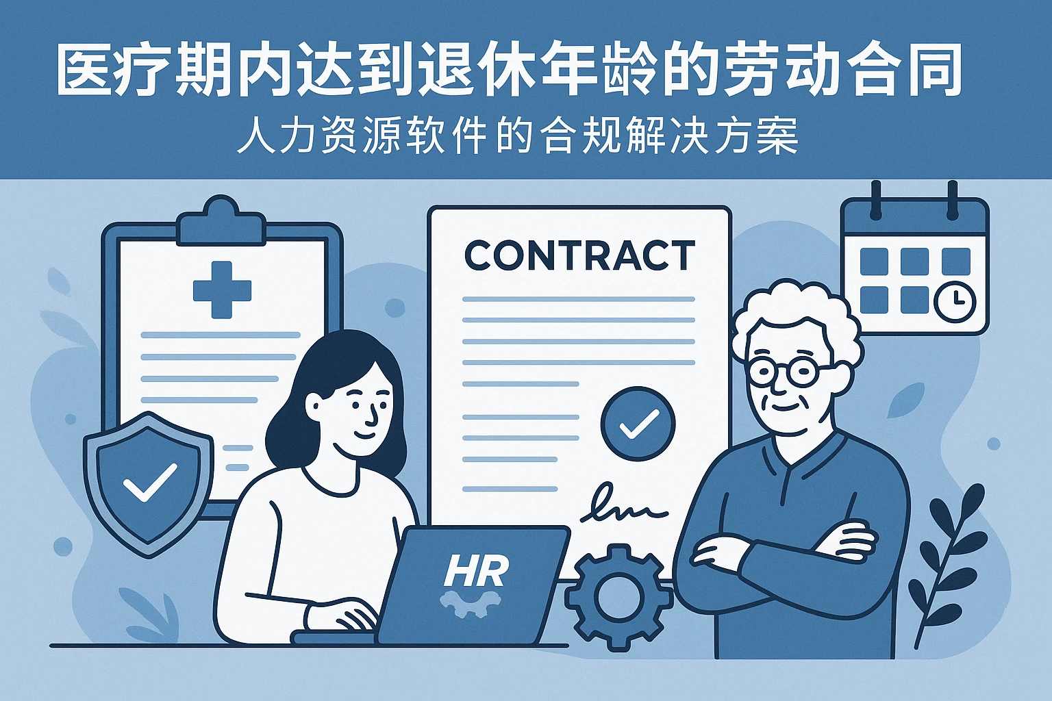 医疗期内达到退休年龄的劳动合同处理：人力资源软件的合规解决方案