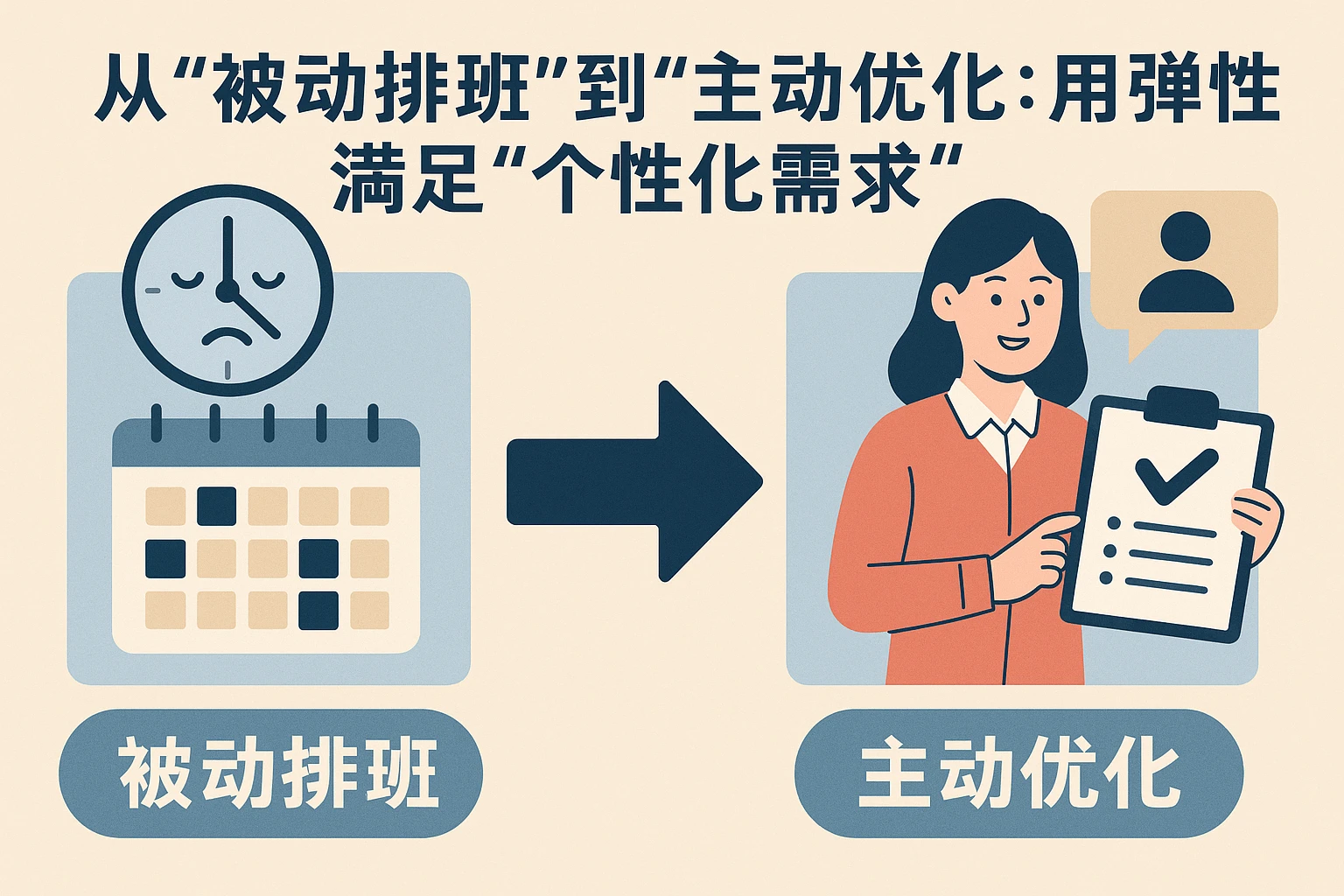 2. 从“被动排班”到“主动优化”：用弹性满足“个性化需求”