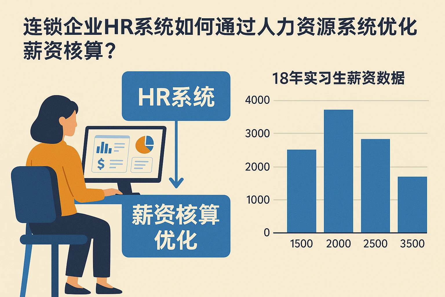 连锁企业HR系统如何通过人力资源系统优化薪资核算？以18年实习生薪资数据为例