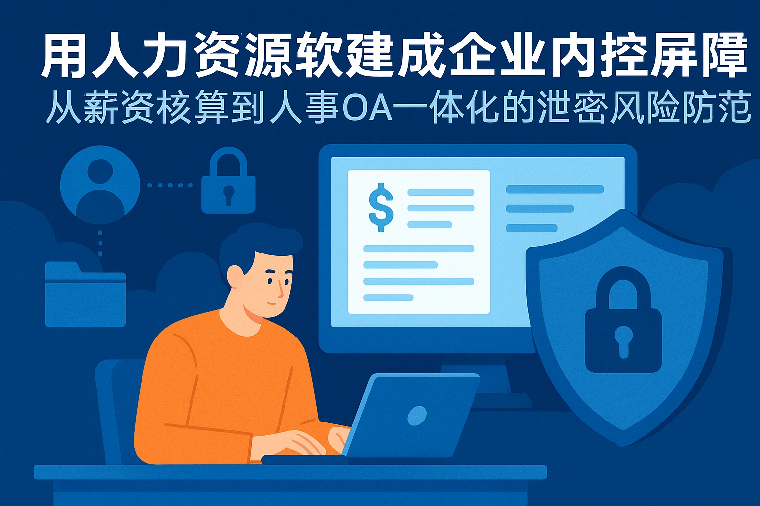 用人力资源软件构建企业内控屏障：从薪资核算到人事OA一体化的泄密风险防范之道