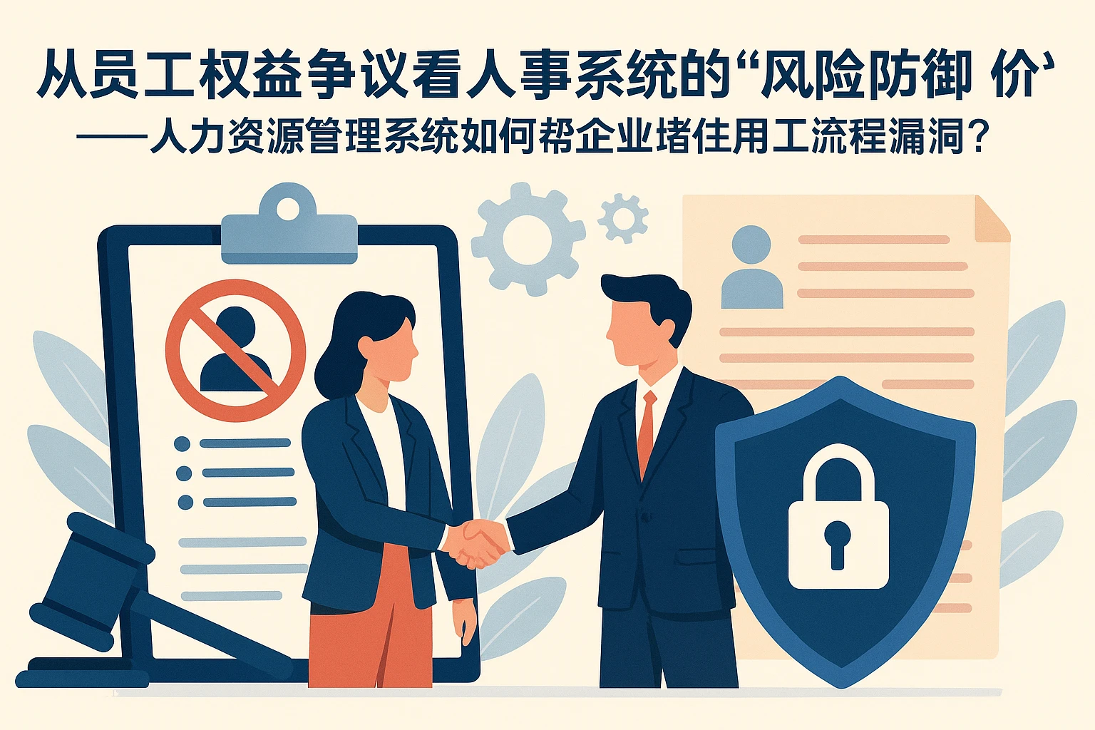 从员工权益争议看人事系统的“风险防御”价值——人力资源管理系统如何帮企业堵住用工流程漏洞？