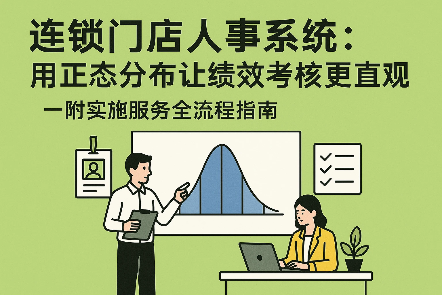 连锁门店人事系统：用正态分布让绩效考核更直观——附实施服务全流程指南