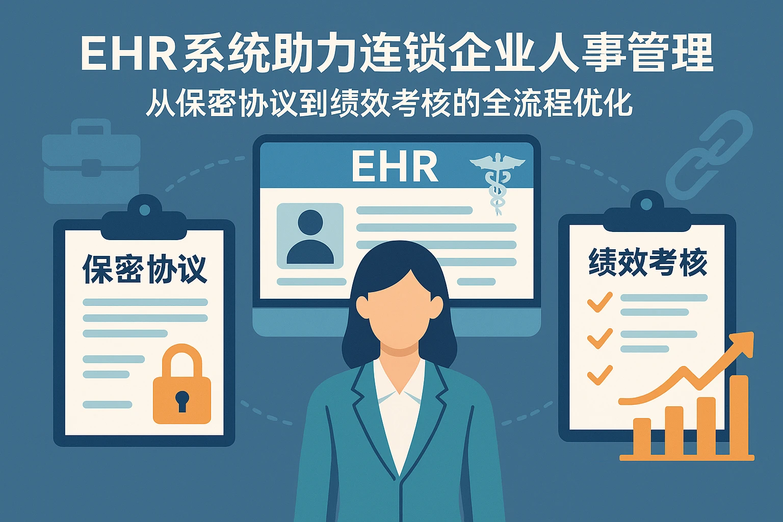 EHR系统助力连锁企业人事管理：从保密协议到绩效考核的全流程优化