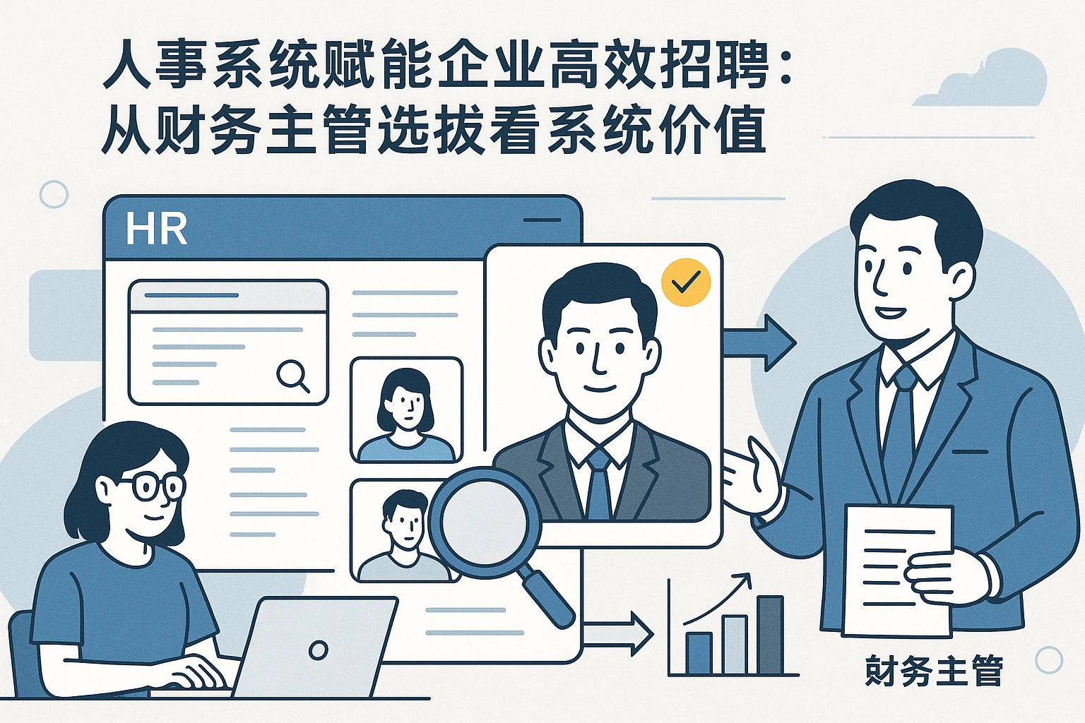 人事系统赋能企业高效招聘：从财务主管选拔看系统价值