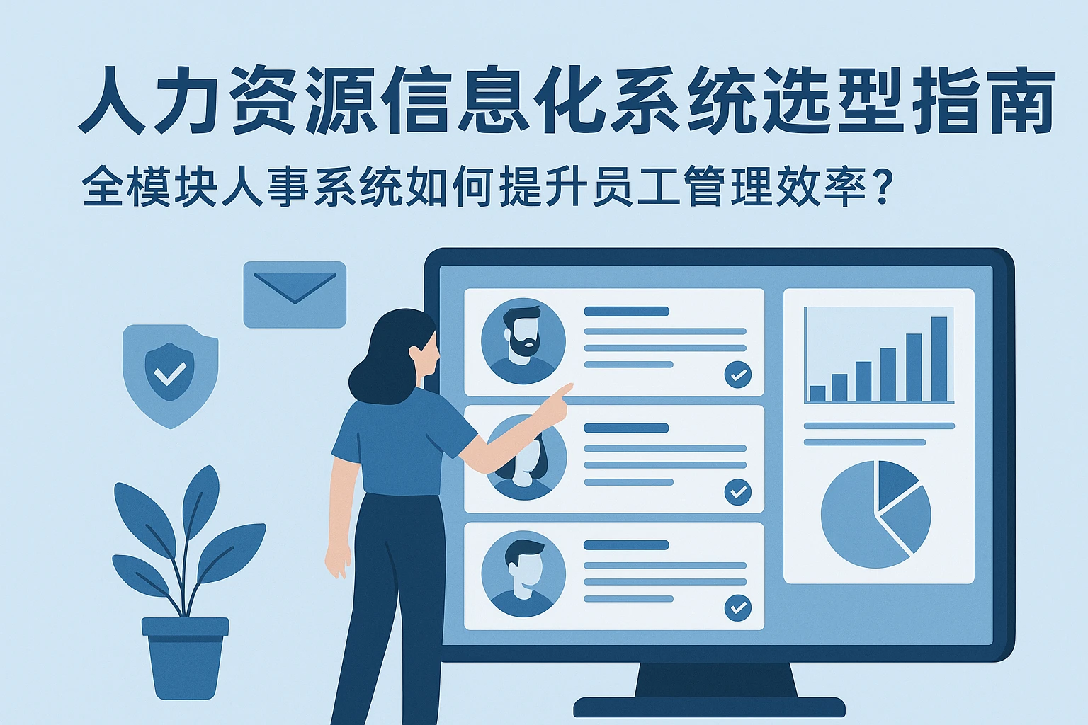 人力资源信息化系统选型指南：全模块人事系统如何提升员工管理效率？