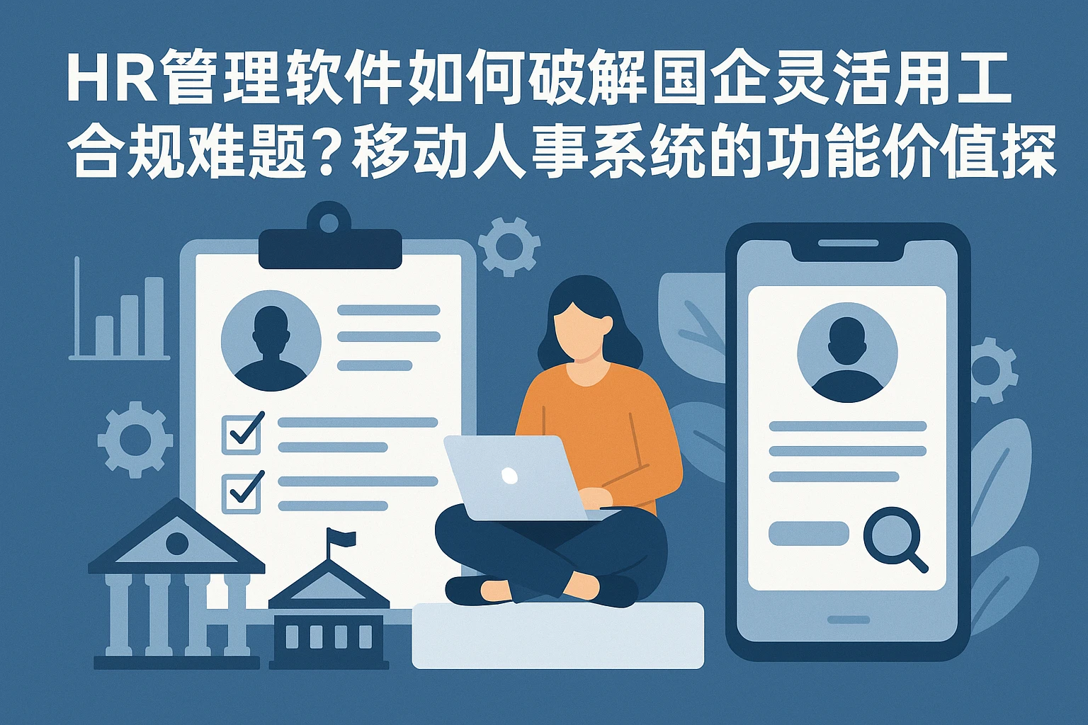 HR管理软件如何破解国企灵活用工合规难题？移动人事系统的功能价值探索