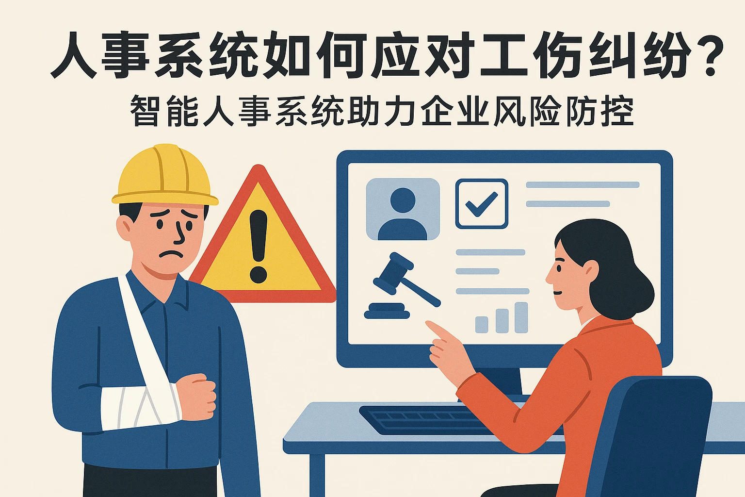 人事系统如何应对工伤纠纷？智能人事系统助力企业风险防控