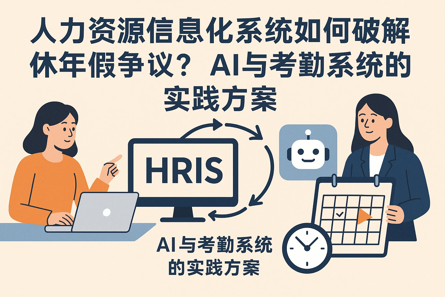 人力资源信息化系统如何破解休年假争议？AI与考勤系统的实践方案