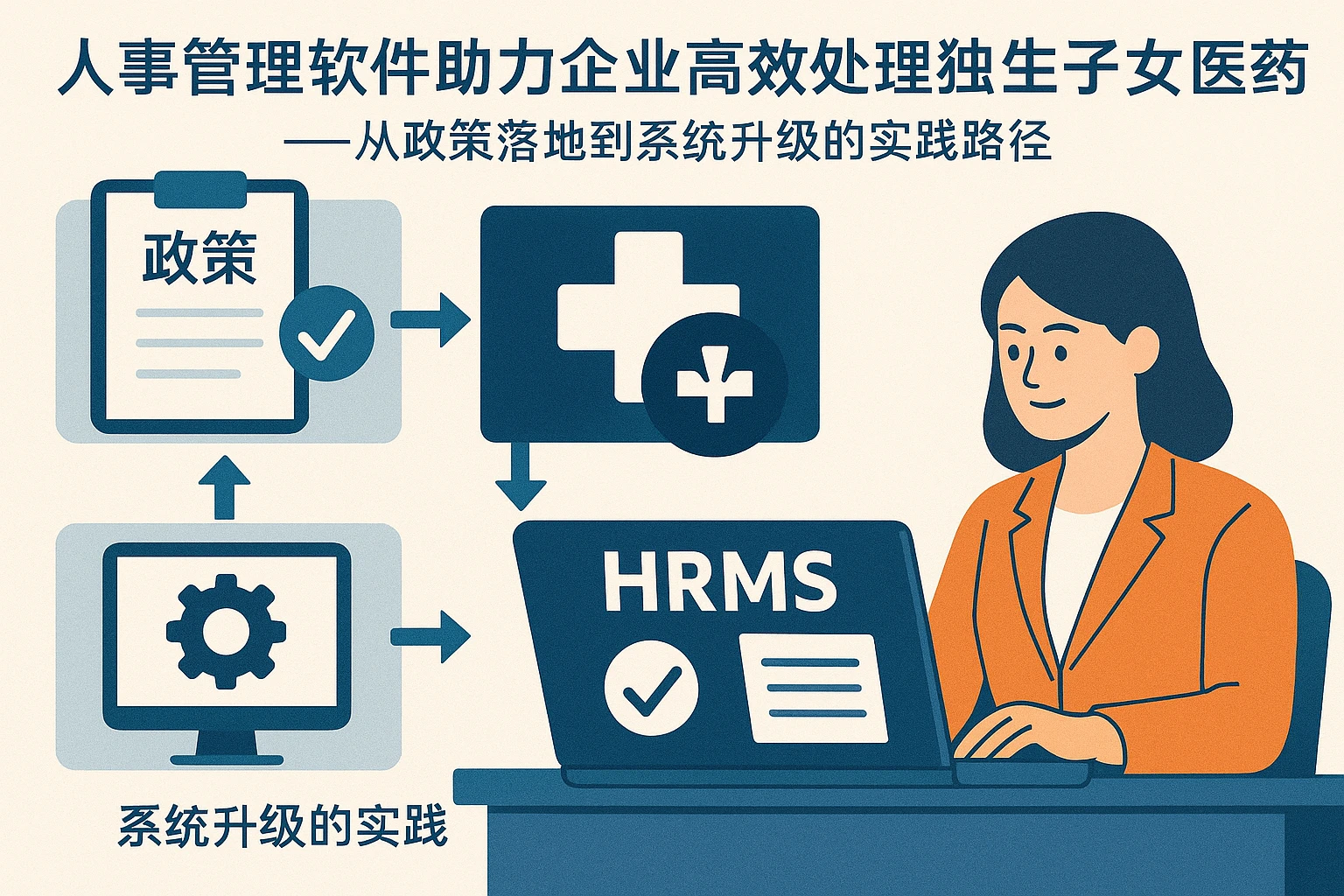 人事管理软件助力企业高效处理独生子女医药费报销——从政策落地到系统升级的实践路径