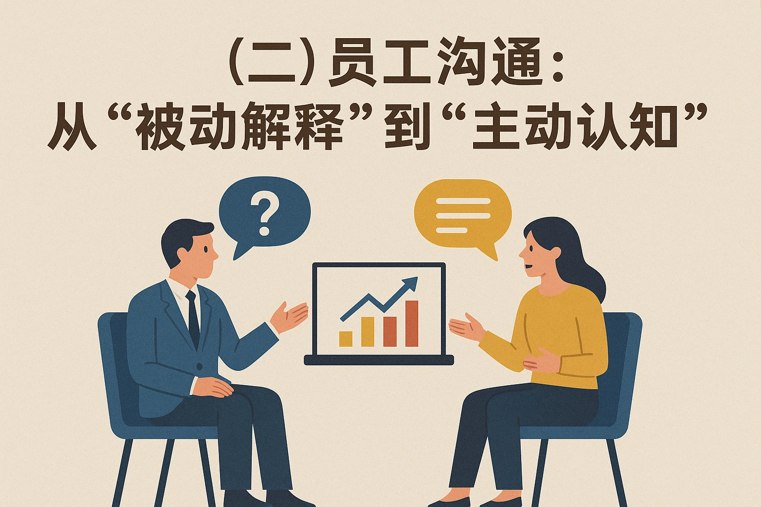 （二）员工沟通：从“被动解释”到“主动认知”