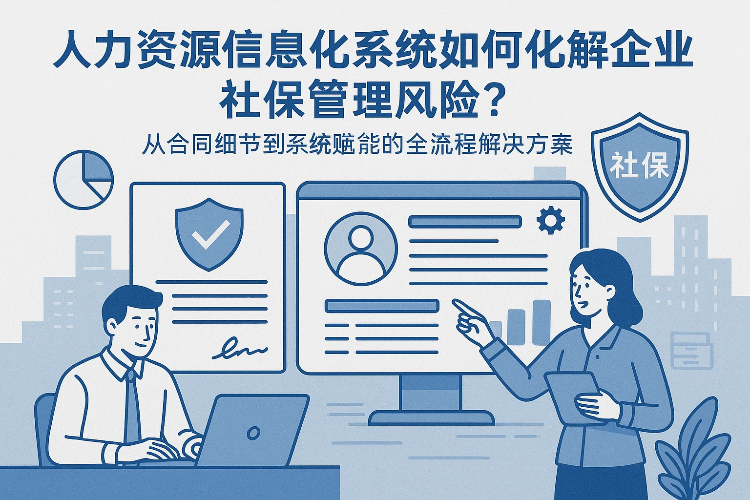 人力资源信息化系统如何化解企业社保管理风险？从合同细节到系统赋能的全流程解决方案