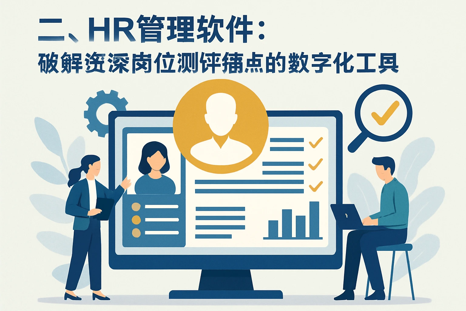 二、HR管理软件：破解资深岗位测评痛点的数字化工具