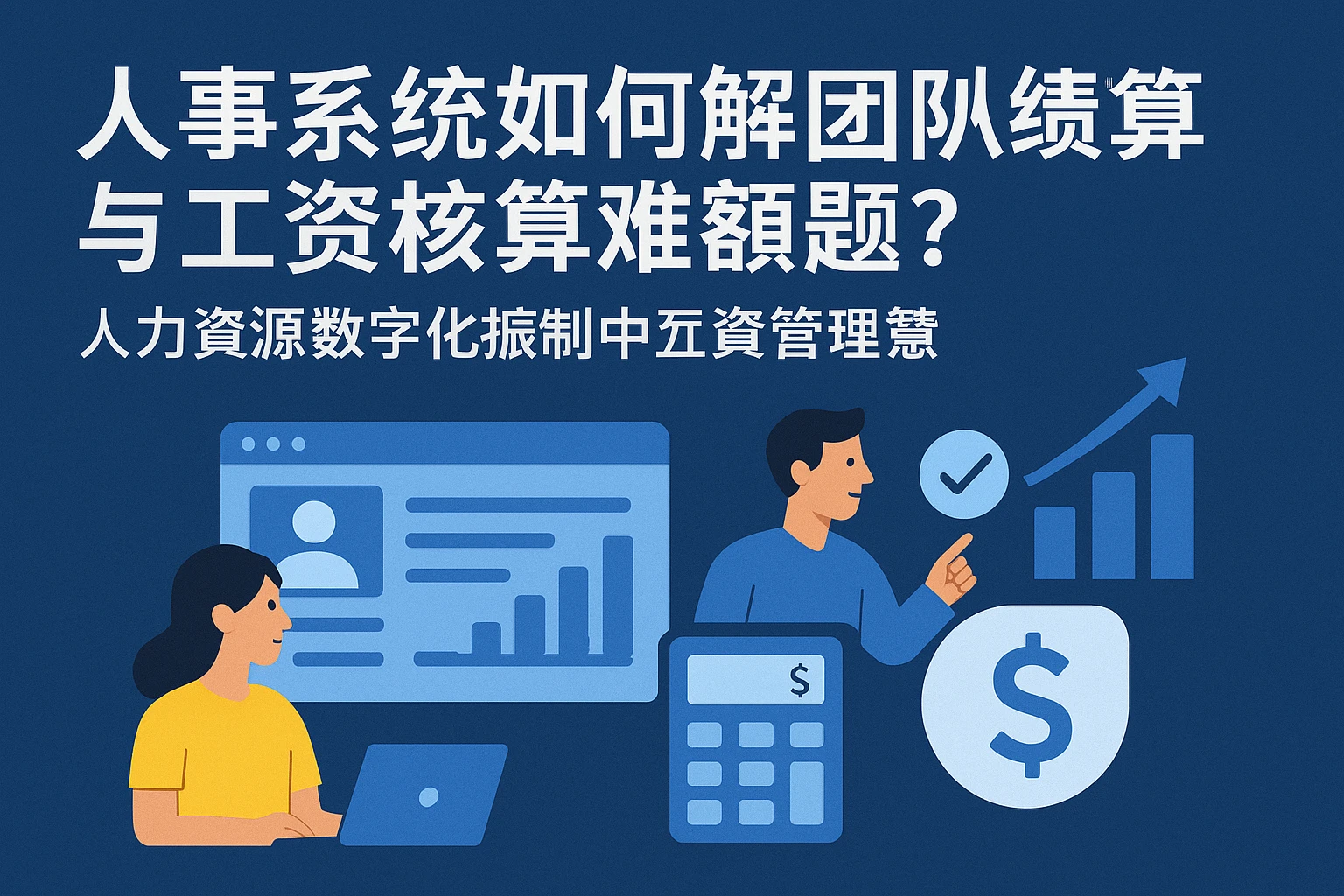 人事系统如何解决团队绩效与工资核算难题？人力资源数字化转型中的工资管理智慧