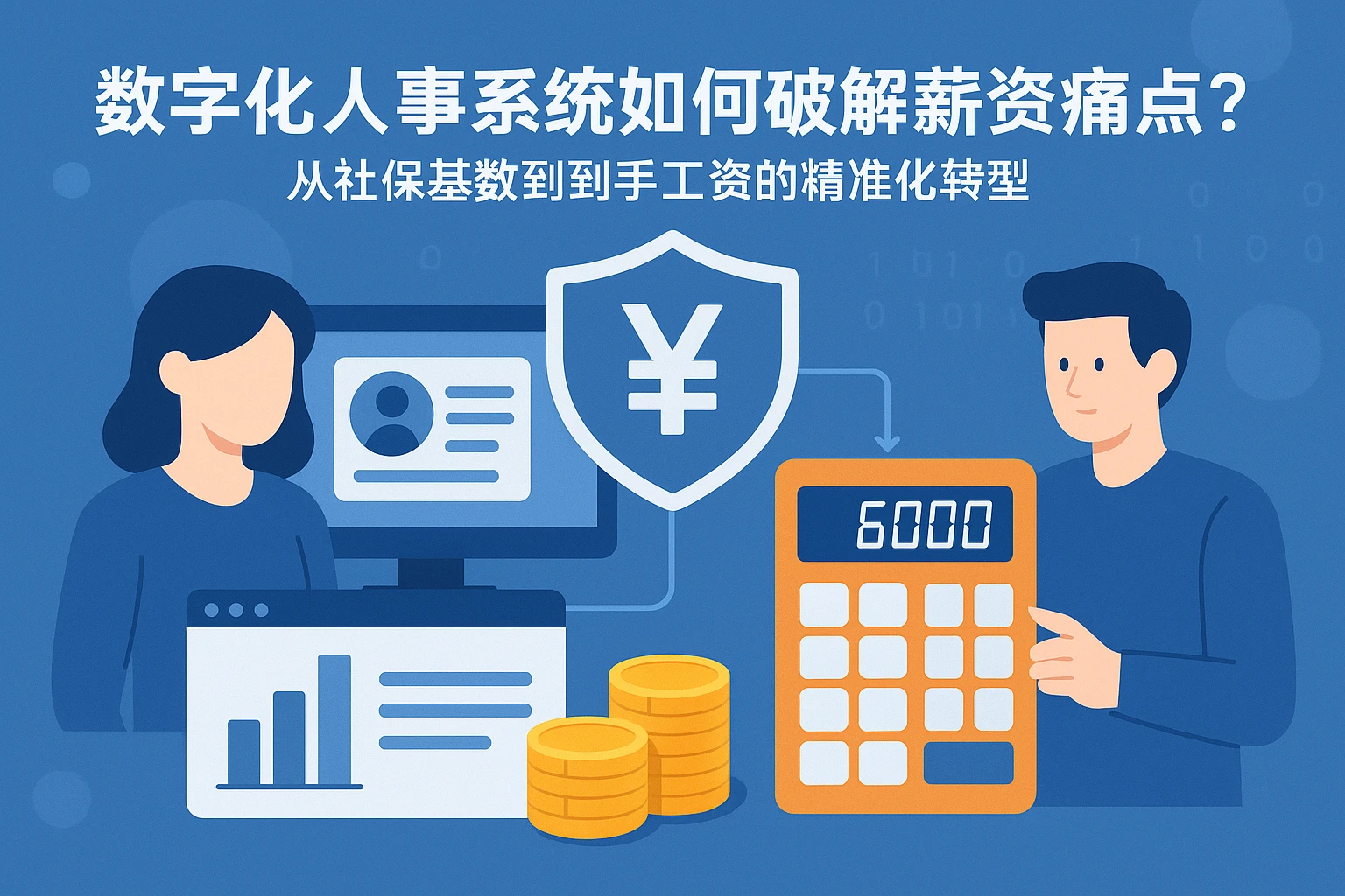 数字化人事系统如何破解薪资核算痛点？从社保基数到到手工资的精准化转型