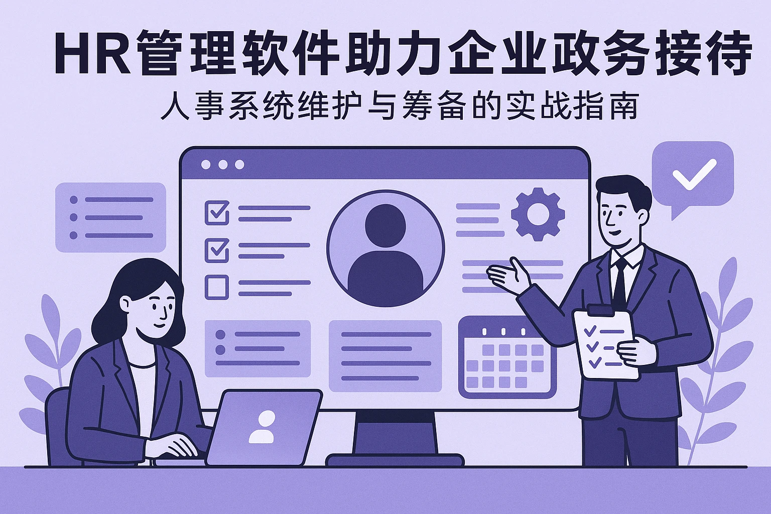 HR管理软件助力企业政务接待：人事系统维护与筹备的实战指南