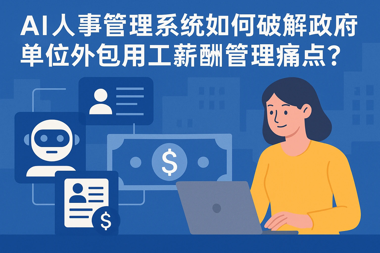AI人事管理系统如何破解政府单位外包用工薪酬管理痛点？