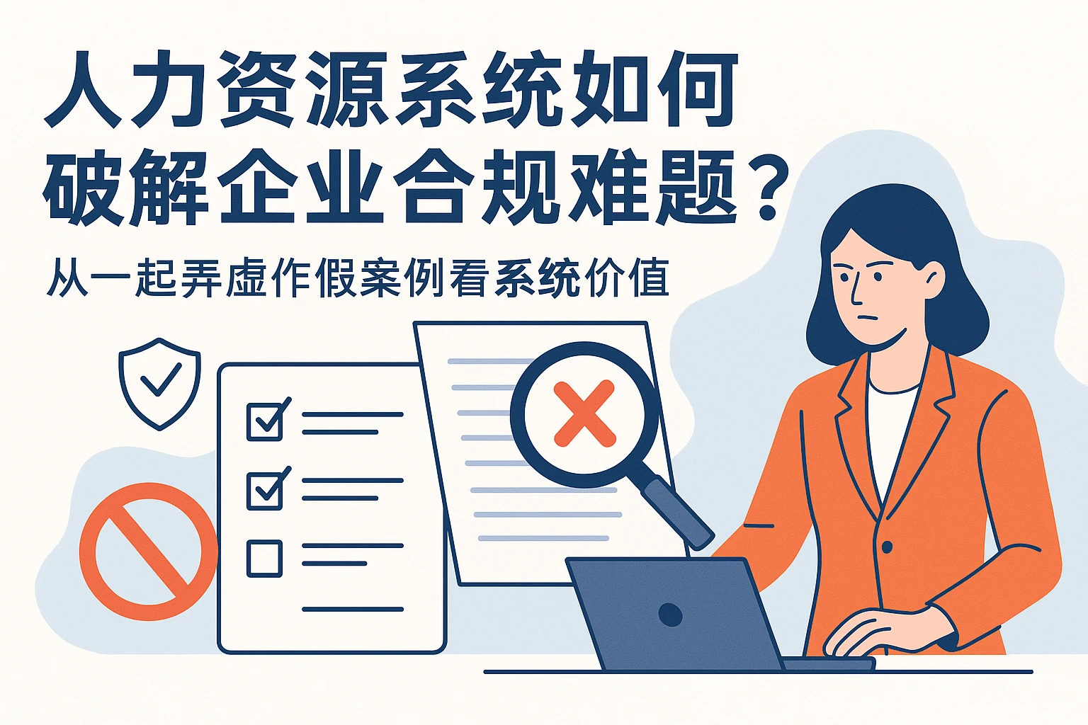 人力资源系统如何破解企业合规难题？从一起弄虚作假案例看系统价值