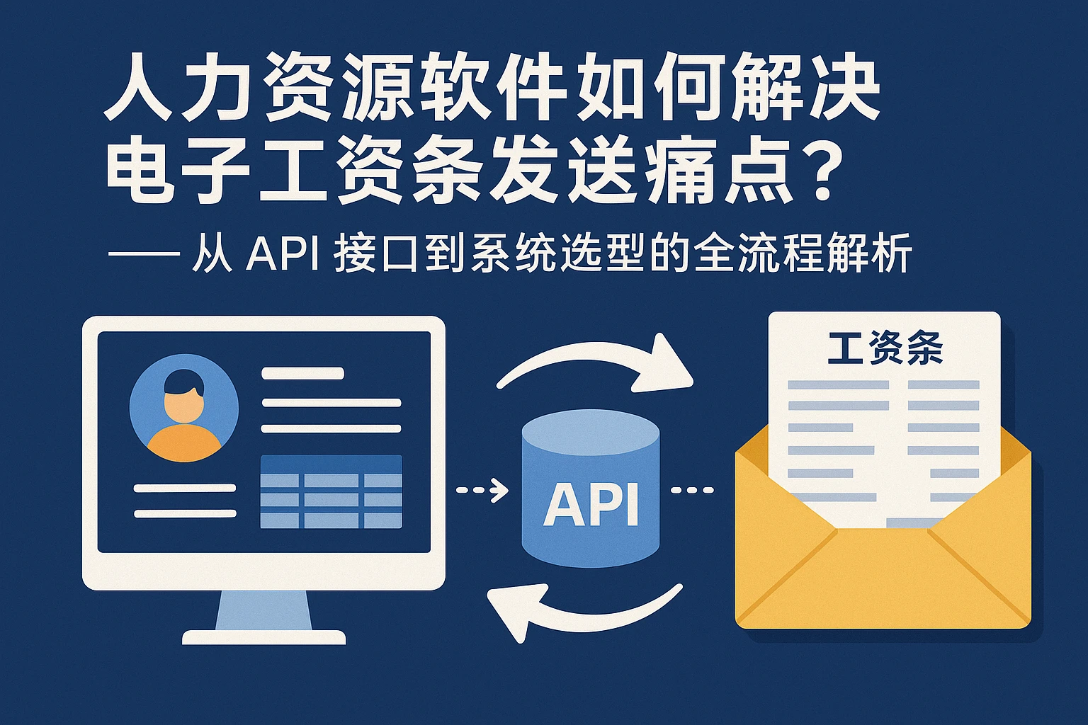 人力资源软件如何解决电子工资条发送痛点？——从API接口到系统选型的全流程解析