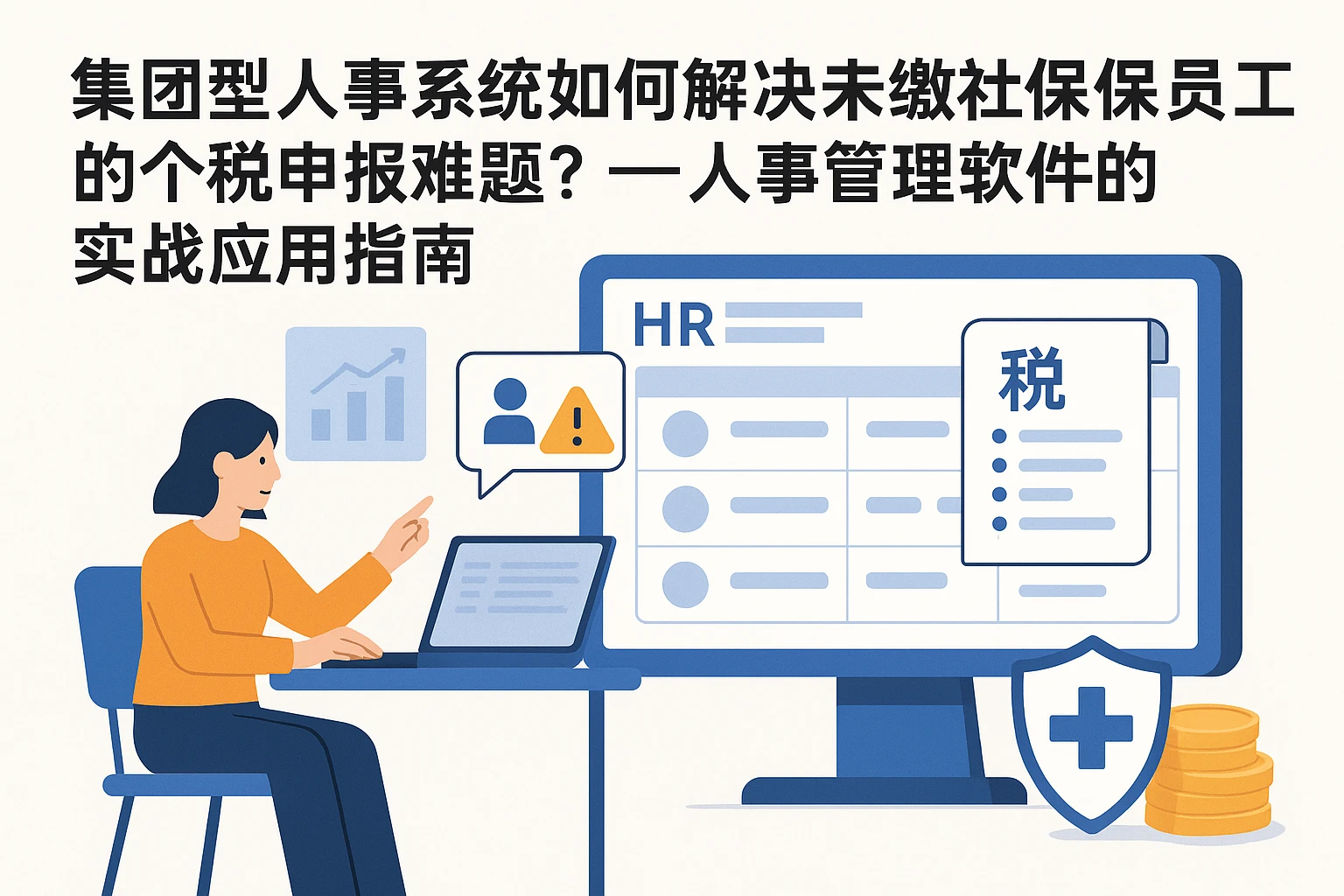 集团型人事系统如何解决未缴社医保员工的个税申报难题？——人事管理软件的实战应用指南