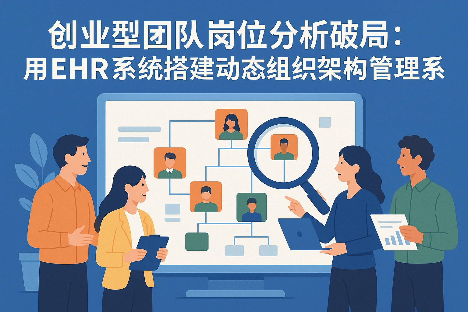 创业型团队岗位分析破局：用EHR系统搭建动态组织架构管理体系
