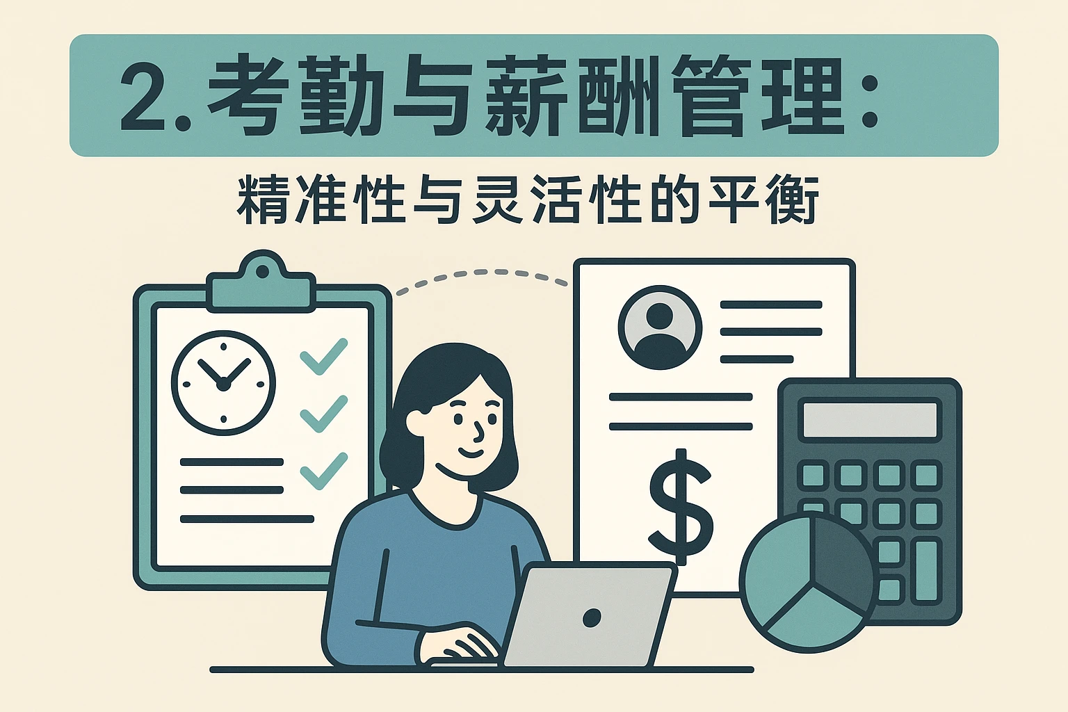 2. 考勤与薪酬管理：精准性与灵活性的平衡
