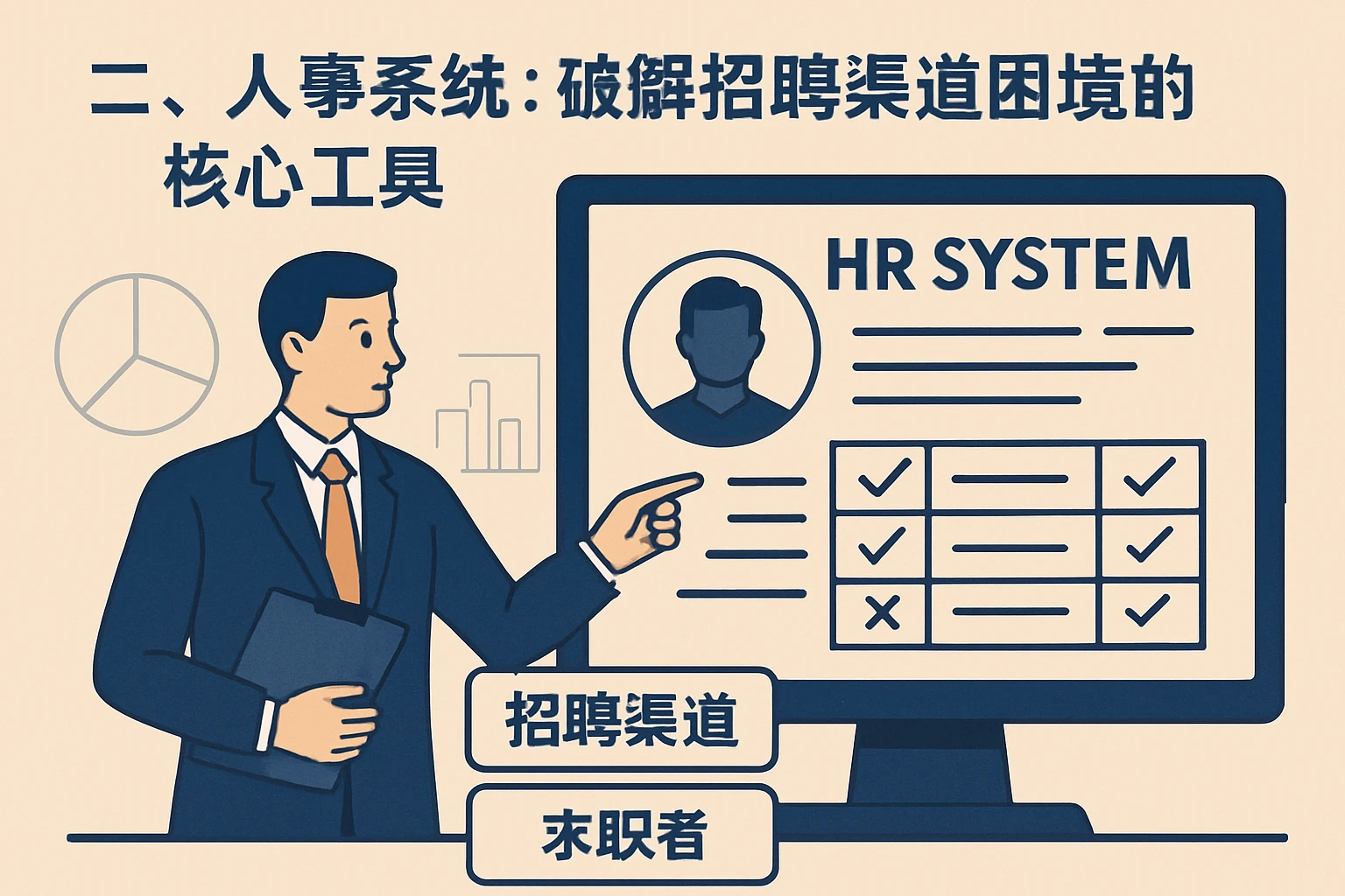 二、人事系统：破解招聘渠道困境的核心工具
