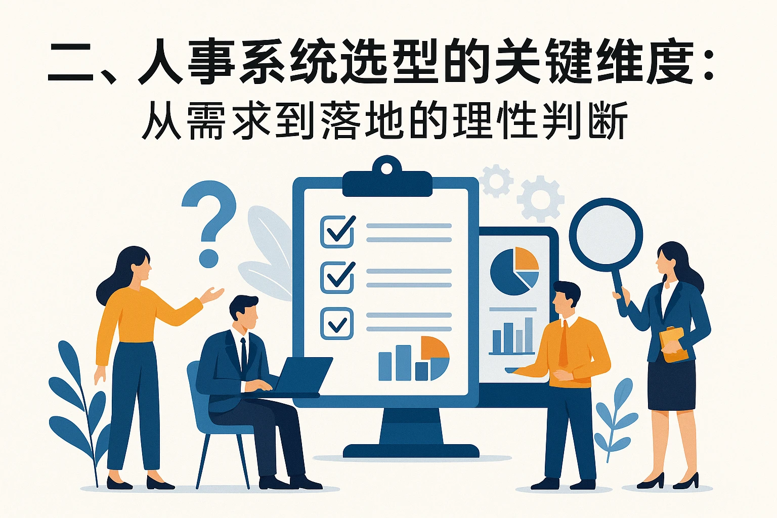 二、人事系统选型的关键维度：从需求到落地的理性判断