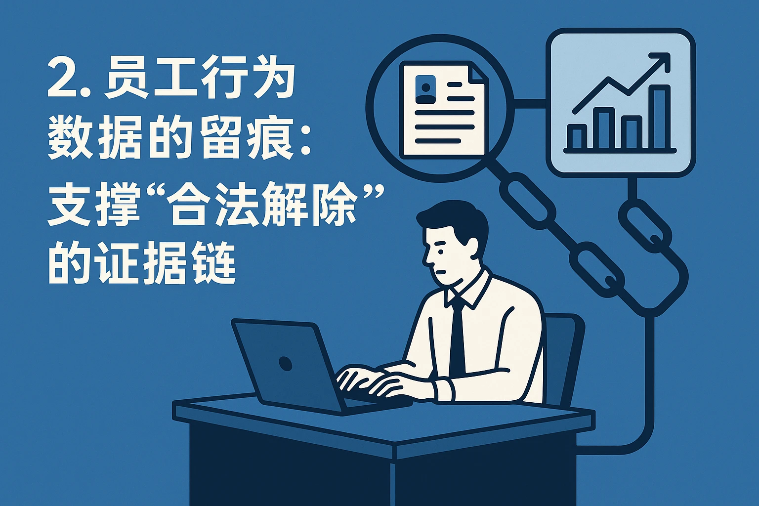 2. 员工行为数据的留痕：支撑“合法解除”的证据链