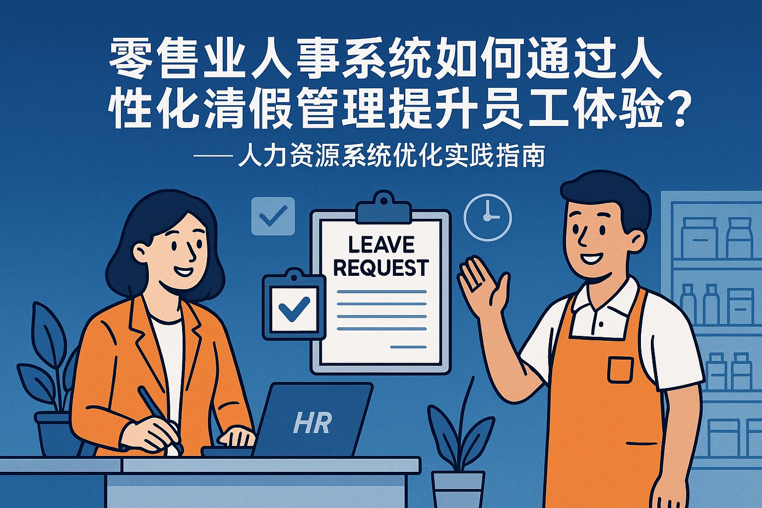 零售业人事系统如何通过人性化请假管理提升员工体验？——人力资源系统优化实践指南