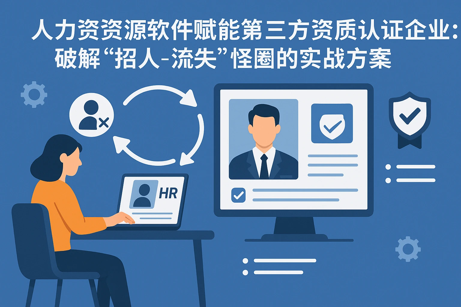 人力资源软件赋能第三方资质认证企业：破解“招人-流失”怪圈的实战方案