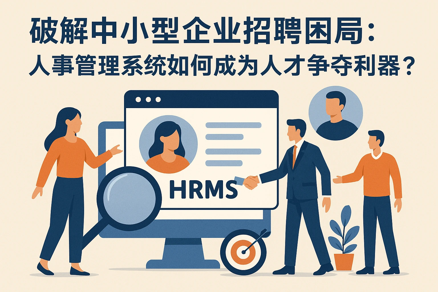 破解中小型企业招聘困局：人事管理系统如何成为人才争夺利器？
