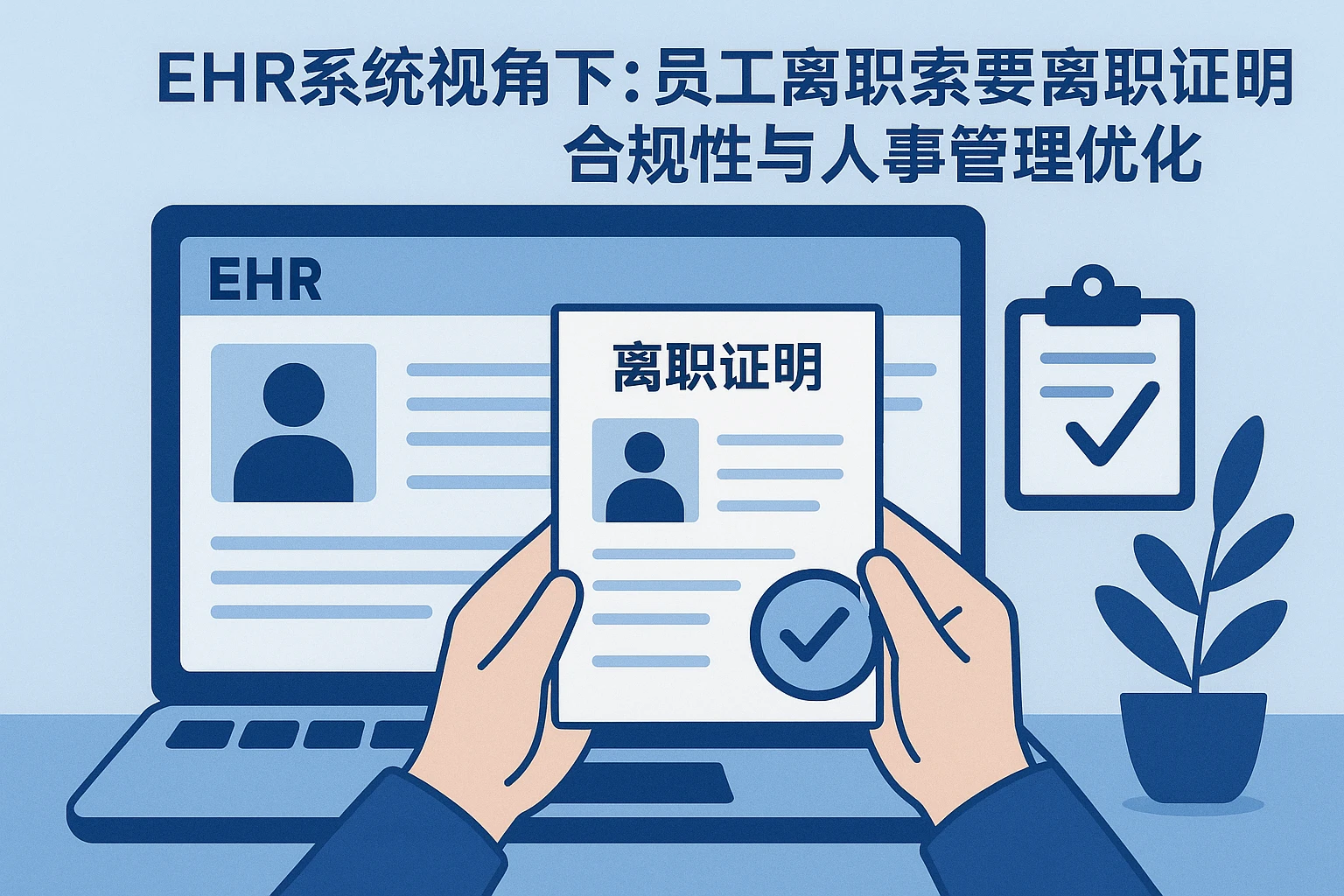 EHR系统视角下：员工离职索要原离职证明的合规性与人事管理优化