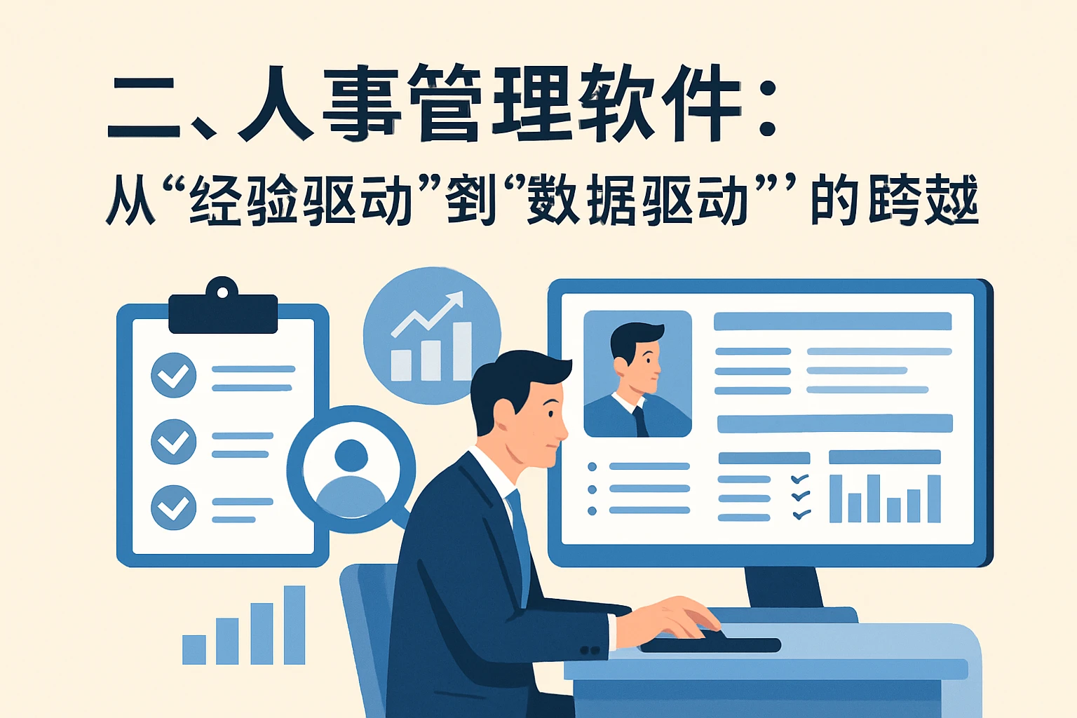 二、人事管理软件：从“经验驱动”到“数据驱动”的跨越