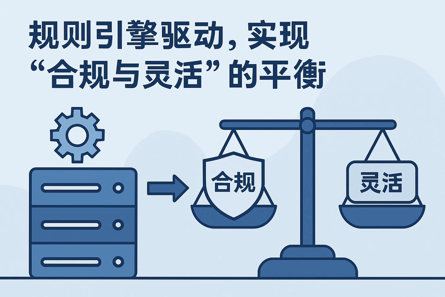 2. 规则引擎驱动，实现“合规与灵活”的平衡